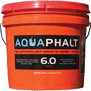 Aquaphalt 6.0 Black Asphalt Patch 3.5 Gallon