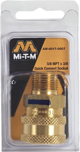 Mi-T-M 3/8" M x 3/8" Socket AW-0017-0007