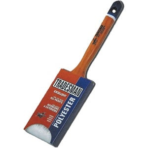 ArroWorthy Tradesman Blended Polyester Flat Sash Paint Brush 6032 uses 100% solid tapered polyester filament.