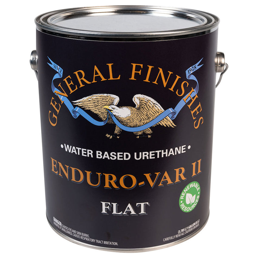 General Finishes Enduro-Var II Water-Based Polyurethane Flat Gallon