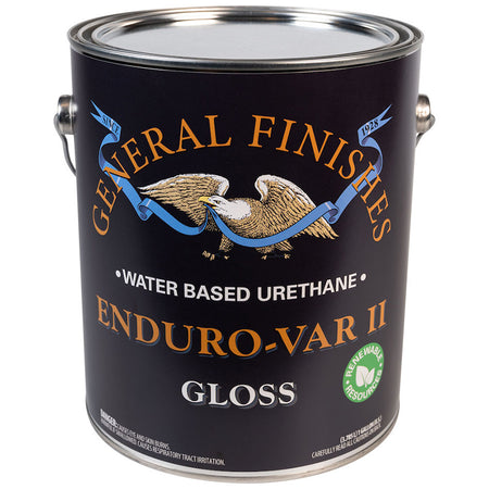 General Finishes Enduro-Var II Water-Based Polyurethane Gloss Gallon