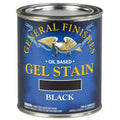 General Finishes Oil Based Gel Stain QUART Black