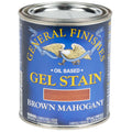 General Finishes Oil Based Gel Stain PINT Brown Mahogany