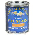 General Finishes Oil Based Gel Stain PINT Colonial Maple
