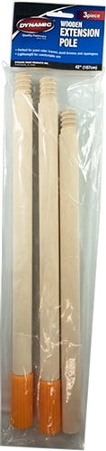 Dynamic 42 Inch 3-Pc Wooden Extension Pole 00111