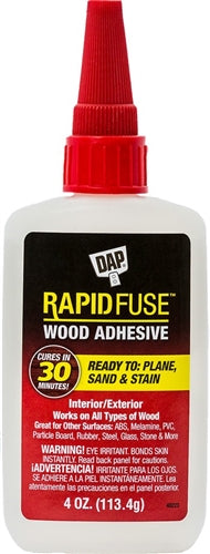 DAP 4 Oz Rapid Fuse Wood Adhesive 00157