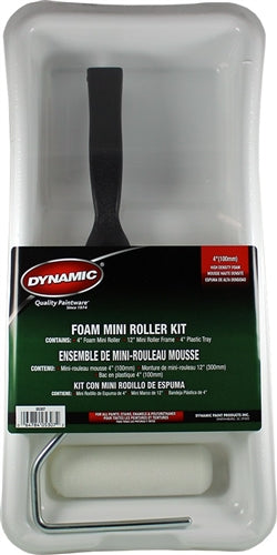 Dynamic Foam Mini Roller Kit 4-Inch