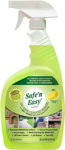 Dumond Safe 'n Easy All Green Masonry Cleaner 22 Oz 0926