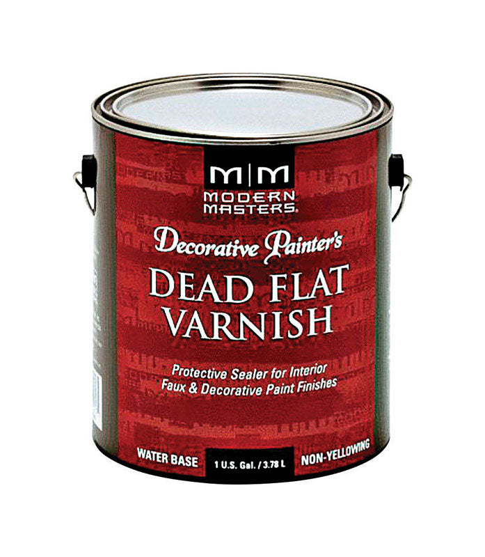 Modern Masters Decorative Painter's Interior Dead Flat Varnish DP609 Gallon Can