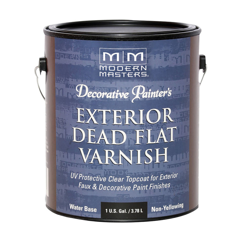 Modern Masters Decorative Painter's Exterior Dead Flat Varnish DP612 Gallon Can