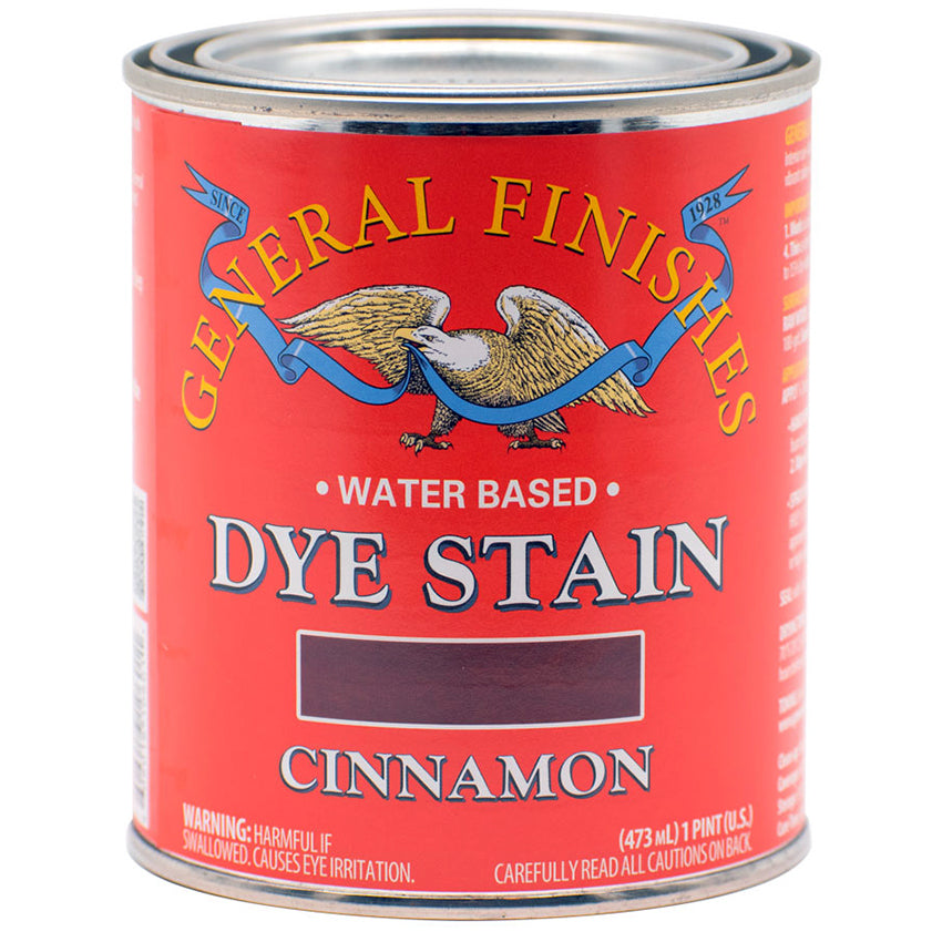 General Finishes Water Based Dye Stain Cinammon