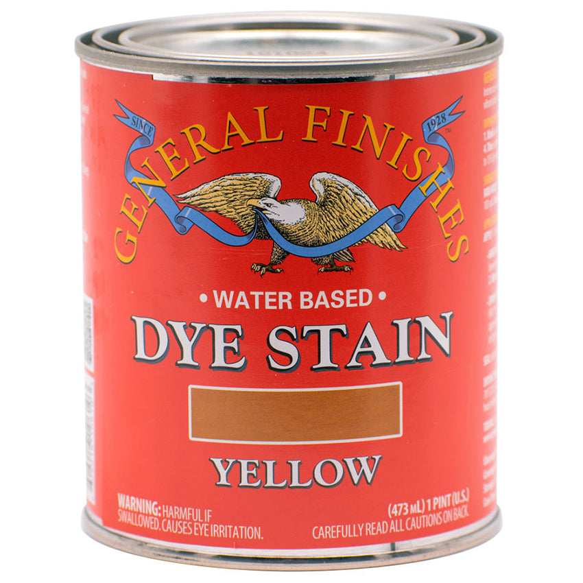General Finishes Water Based Dye Stain Yellow