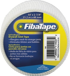 FibaTape 1-7/8" X 50' White Mesh Drywall Joint Tape FDW6918-U