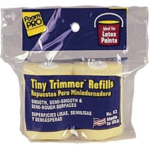FoamPRO 2" Tiny Trimmer Roller Refills