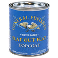 General Finishes Flat Out Flat Water Based Topcoat Flat Pint