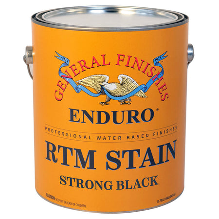 General Finishes Enduro RTM Water Based Stain Strong Black Gallon