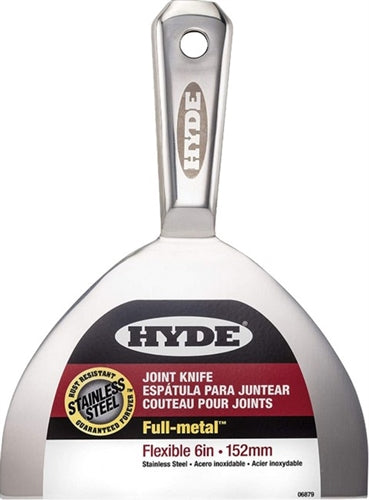 Hyde Tools Flex All Stainless Steel Joint Knife W/ Hammer Head
