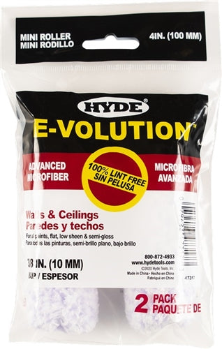 Hyde Tools E-Volution Mini Microfiber Roller Cover