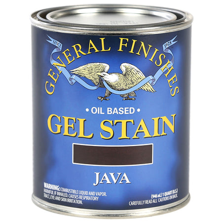 General Finishes Oil Based Gel Stain QUART Java