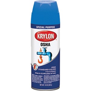 Krylon OSHA Spray Paint Blue