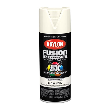 Krylon Fusion All-In-One Gloss Spray Paint Ivory