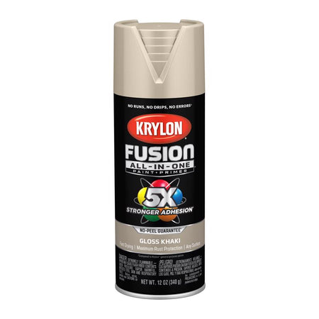 Krylon Fusion All-In-One Gloss Spray Paint Khaki
