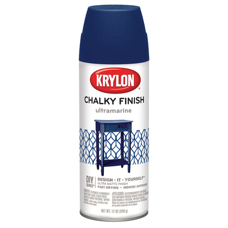 Krylon Chalky Finish Spray Paint Ultramarine