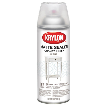 Krylon Chalky Finish Spray Paint Clear