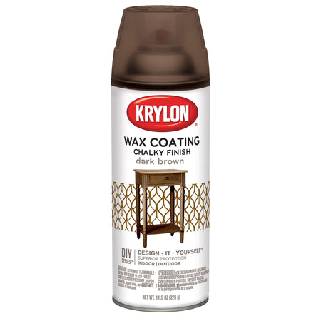 Krylon Chalky Finish Spray Paint Dark Brown