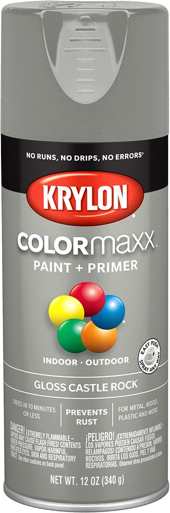 Krylon COLORmaxx Gloss Spray Paint Castle Rock
