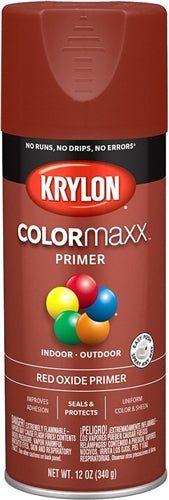 Krylon COLORmaxx Primer Spray Paint Red Oxide