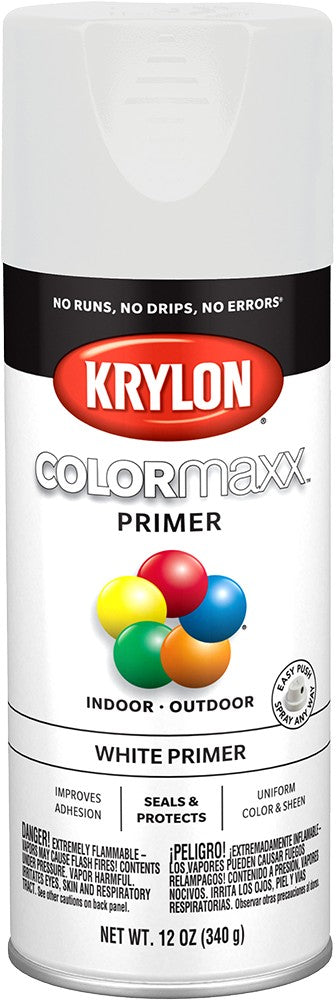 Krylon COLORmaxx Primer Spray Paint White