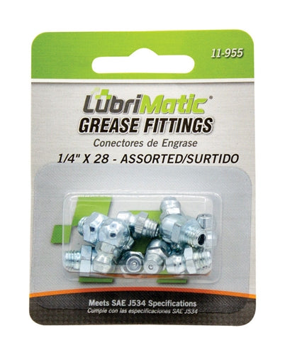 LubriMatic 45 degree/90 degree Grease Fittings 8-Pack 11955