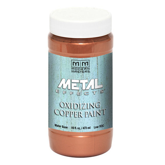 Modern Masters Metal Effects Reactive Metallic Paint Oxidizing Copper 16 Oz
