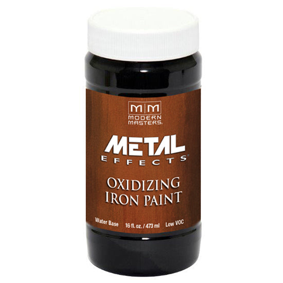 Modern Masters Metal Effects Reactive Metallic Paint Oxidizing Iron 16 Oz
