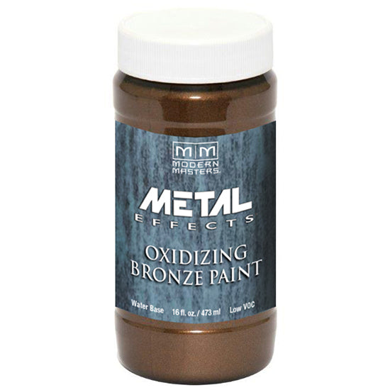 Modern Masters Metal Effects Reactive Metallic Paint Oxidizing Bronze 16 Oz