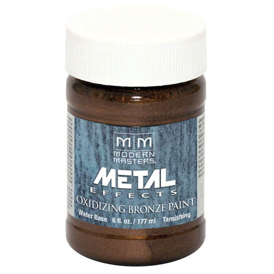 Modern Masters Metal Effects Reactive Metallic Paint Oxidizing Bronze 6 Oz