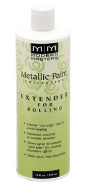 Modern Masters Metallic Paint Extender for Rolling 16 Oz