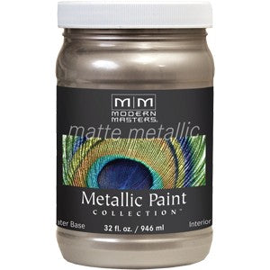 Modern Masters Matte Metallic - Warm Silver MM221 Quart