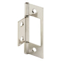 Prime-Line Nickel Plated Finish Non- Mortise Style Bi-Fold Door Hinges 2-Pack N 7273