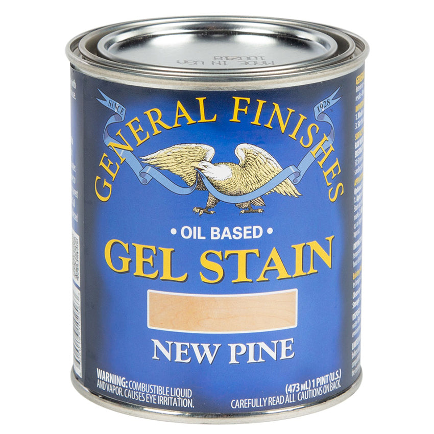 General Finishes Oil Based Gel Stain PINT New Pine