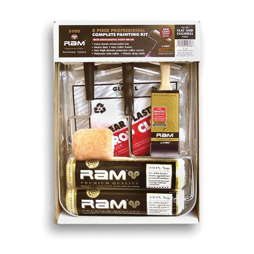 Premier Z-Pro Ram 8-Piece Professional Painting Kit 728