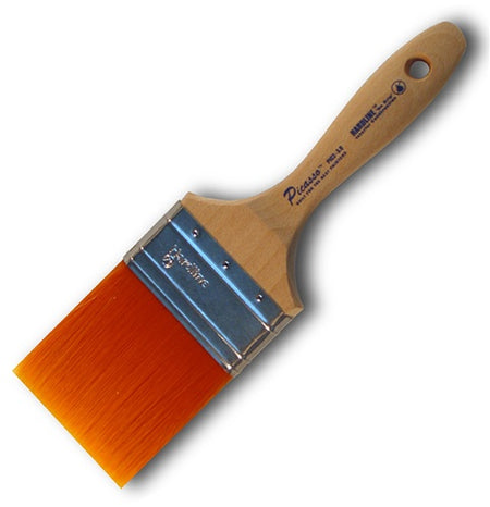 Proform Picasso Beaver Tail Brush showcasing the PBT proprietary filament blend bristles and hardwood handle.