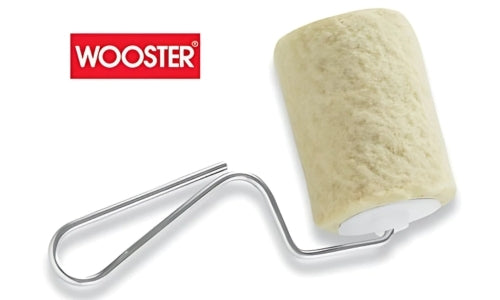 Wooster Brush R170-3 Economy Latex/Enamel Trim Roller - 3/8" Nap, 3" Width