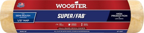 Wooster Super Fab Roller Cover 12 inch x 1/2 inch nap