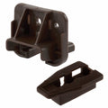 Prime-Line Dark Brown Drawer Track Guide and Glide R 7321