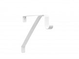 Knape & Vogt Closet-Pro Adjustable Shelf & Rod Bracket White RP-0043-WT