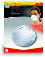 Sperian Protection General Purpose Particulate Dust Mask 50-Pack RWS-54001