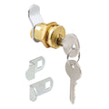 Prime-Line Brass Mailbox Lock with 3 Cams S 4648