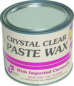 Staples Crystal Clear Paste Wax 1 Lb